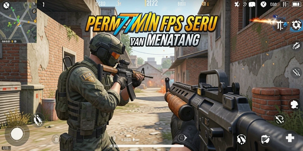 Gameplay menegangkan di 77WIN yang penuh aksi FPS.