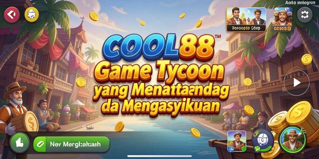 Tampilan gameplay menakjubkan COCOL88 yang penuh strategi Tycoon.