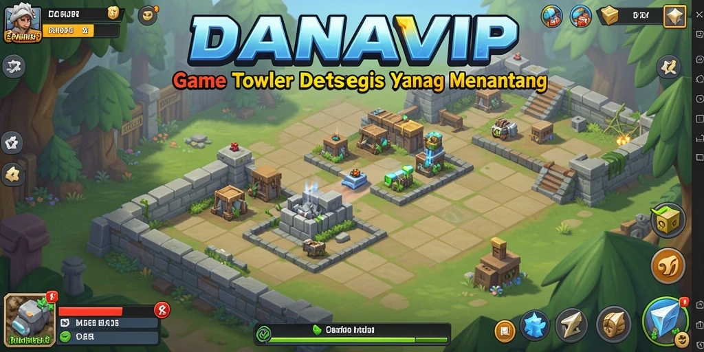 Gameplay seru dan grafis menawan di DANAVIP.
