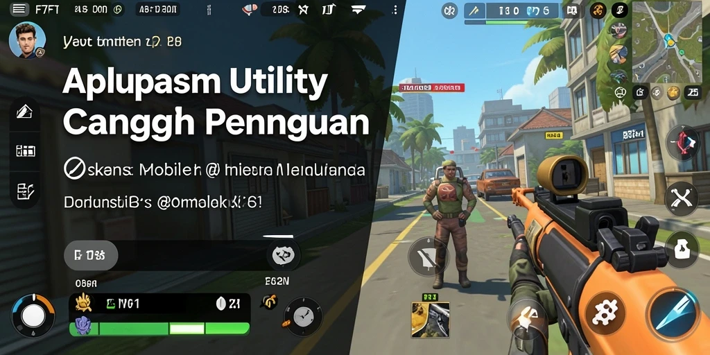 Screenshot utama F7F7 menampilkan antarmuka aplikasi Utility yang sederhana dan efektif.