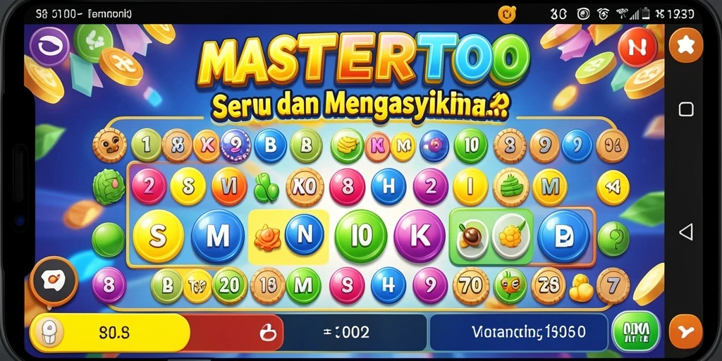 Tampilan gameplay seru dalam MASTERTOTO yang penuh tantangan Bingo.