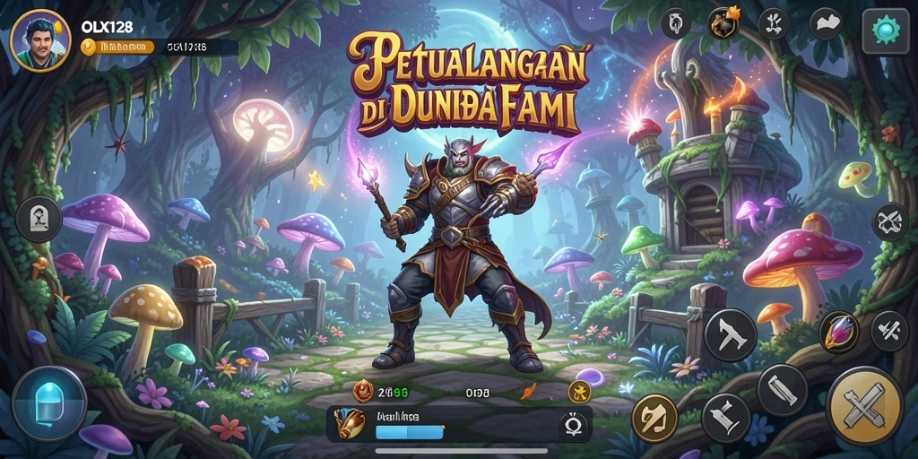 Menjelajahi dunia fantasi yang penuh petualangan.