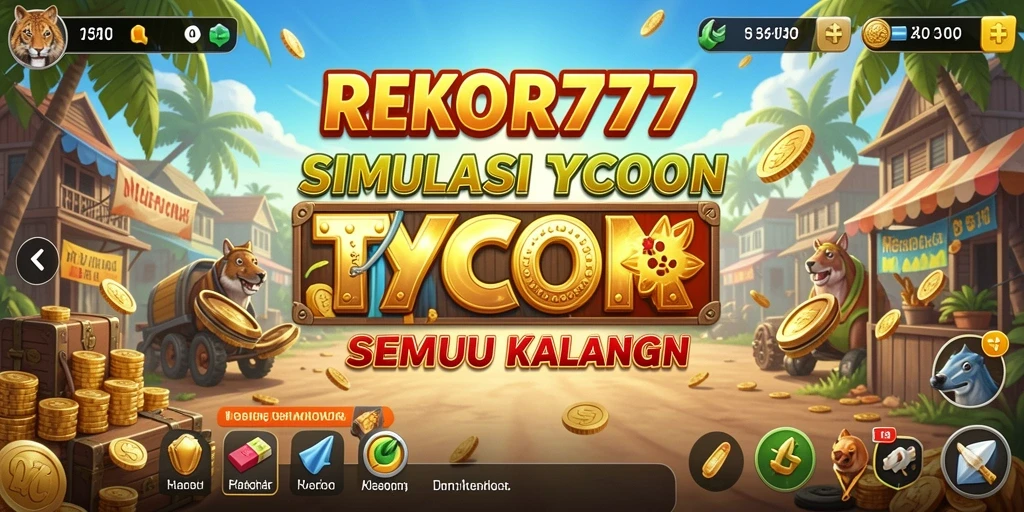 Tampilan gameplay <strong>REKOR777</strong> menampilkan keseimbangan strategi dan manajemen yang menantang.