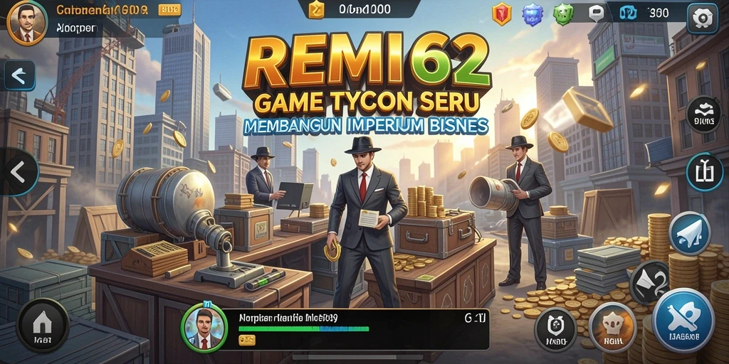 Tampilan gameplay REMI62 yang menarik dan penuh warna.