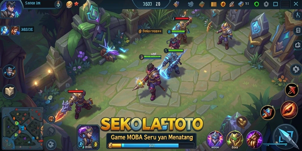 Tampilan gameplay <strong>SEKOLAHTOTO</strong> yang seru dan penuh aksi.